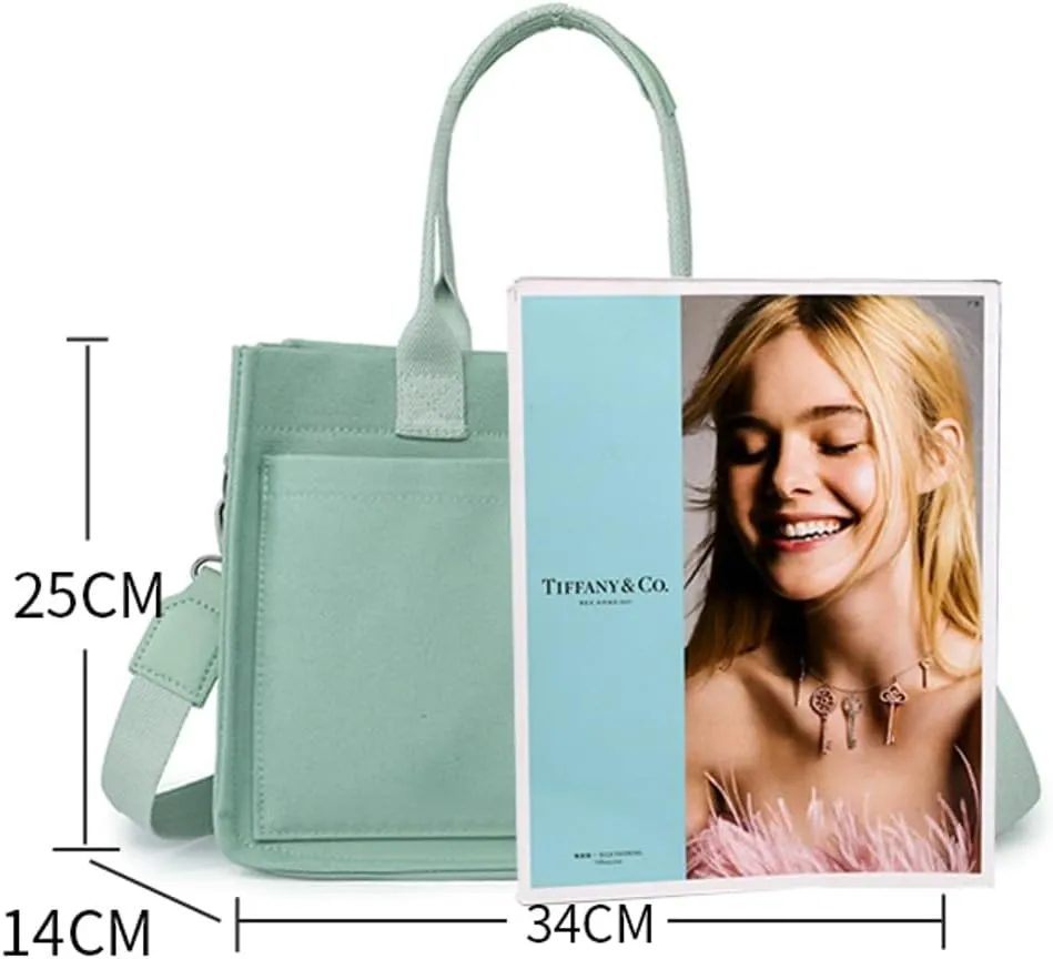 Corduroy Tote Handbags for Women Large Shoulder Crossbody Bag Casual Work Bags Hobo Messenger Bag Satchel with Multi-pocket