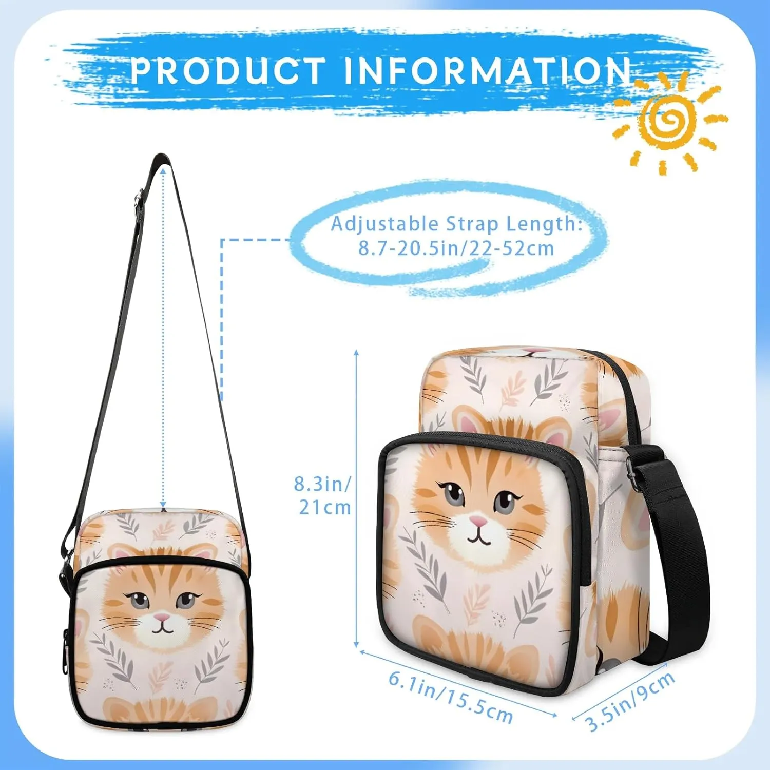 Crossbody Bag Small Sling Backpack Shoulder Bags Chest Pack Cross Body Daypack Basketball Belt Purses