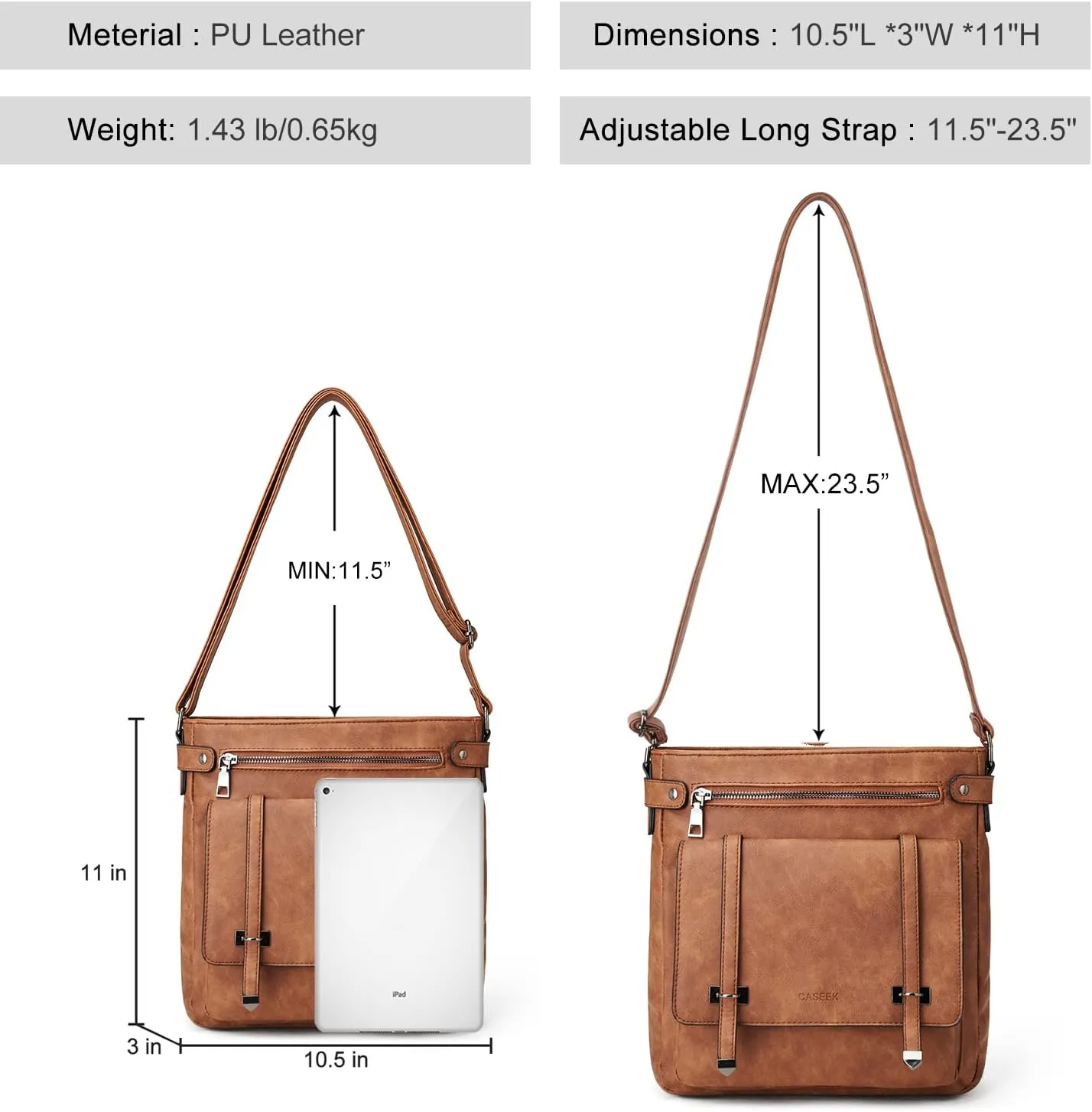 Crossbody Bags for Women Leather Purses: Fashion Women's Shoulder Handbags Medium Size Travel Ladies Cross Body Bag