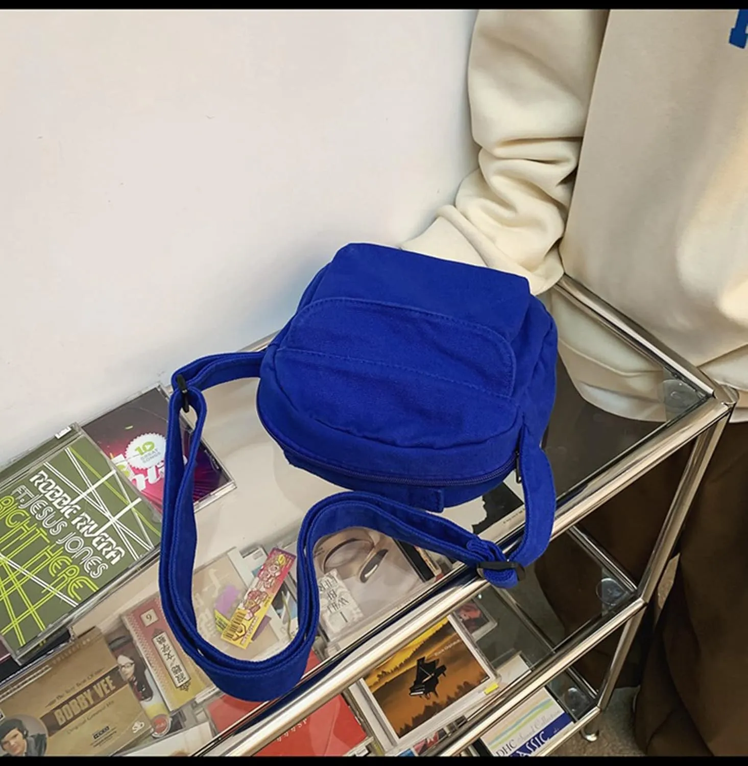 Crossbody Dumpling Bag Shoulder Bag Hobo Style Handbags Single Shoulder Bag for Women & Men Travel Small Messenger Bag