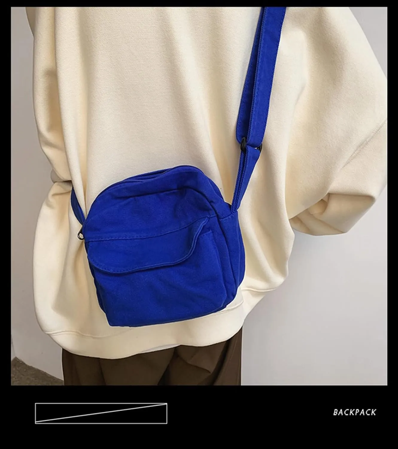 Crossbody Dumpling Bag Shoulder Bag Hobo Style Handbags Single Shoulder Bag for Women & Men Travel Small Messenger Bag
