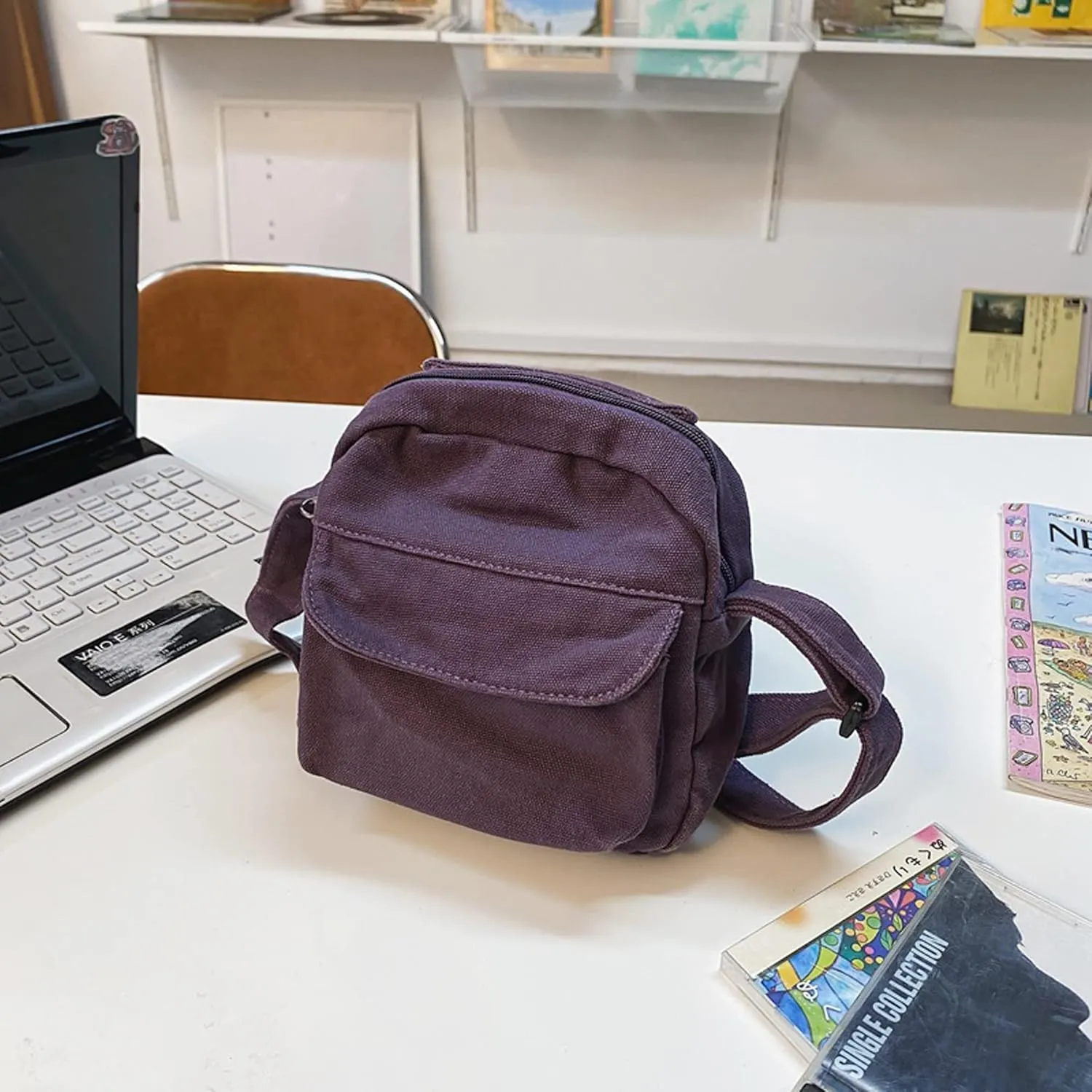 Crossbody Dumpling Bag Shoulder Bag Hobo Style Handbags Single Shoulder Bag for Women & Men Travel Small Messenger Bag