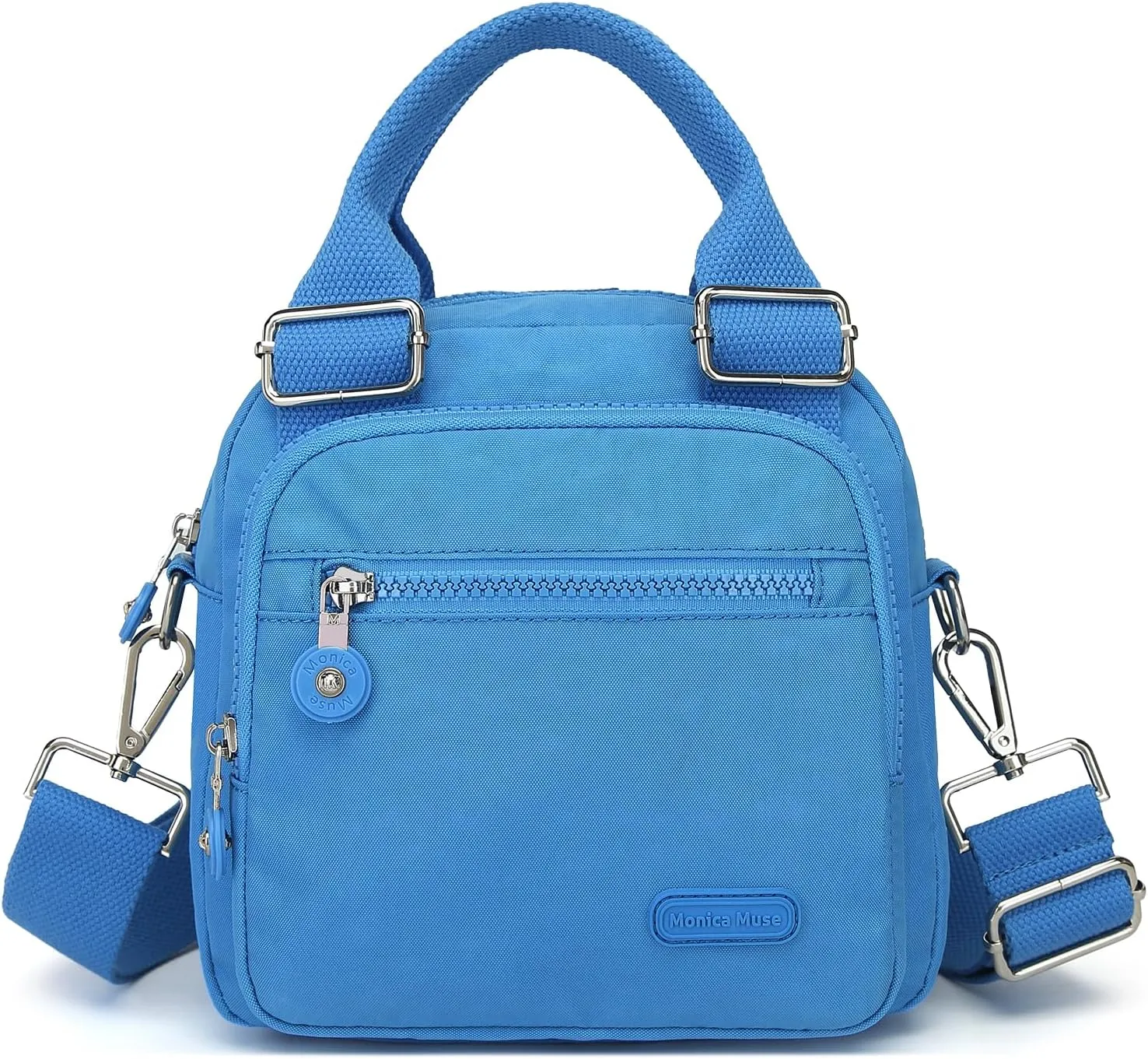 Crossbody Purses for Women Medium Pocketbooks Lightweight Ladies Satchel Bag Multi Pocket Shoulder Handbag