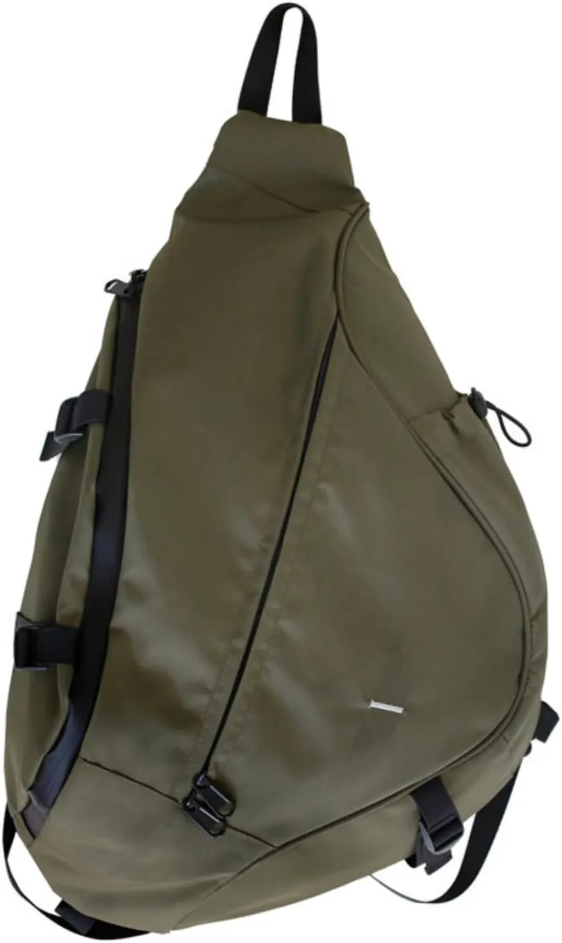 Crossbody Shoulder Bag Cool One Strap Motorcycle Sling Bag Techwear Backpack Japanese Harajuku Alt Emo Streetwear