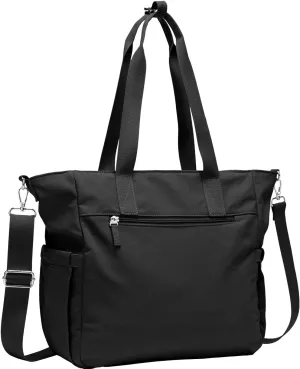 Crossbody Tote Bag for Women Medium Size Travel Tote Bags for Work with Zipper Shoulder Bag with Compartments