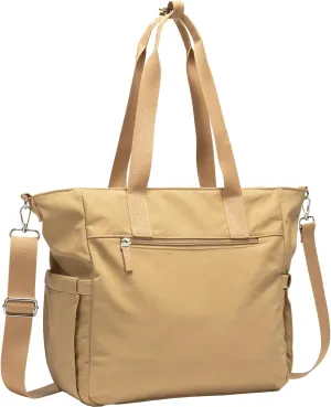 Crossbody Tote Bag for Women Medium Size Travel Tote Bags for Work with Zipper Shoulder Bag with Compartments