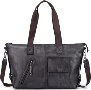CSCDD Men's Handbags Shoulder Bags Casual Messenger Bags Retro Personality Travel Large Capacity Men's Bags