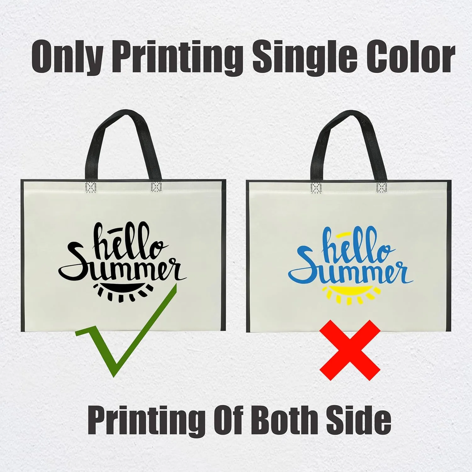 Custom Tote Bags，Personalized Non-Woven bag - Reusable Grocery Bags, Shopping Bags, Promotional Item, Logo,Recyclable