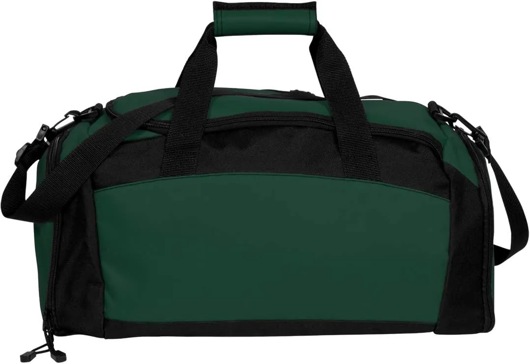CustomizedGirl Cross Country Personalized Duffle Bag - Personalized Travel Bag with Front & Side Zippered Pocket, Custom Duffle Bag Name with Separate Side Pouch, Sports Duffle Bag for Kids & Adults