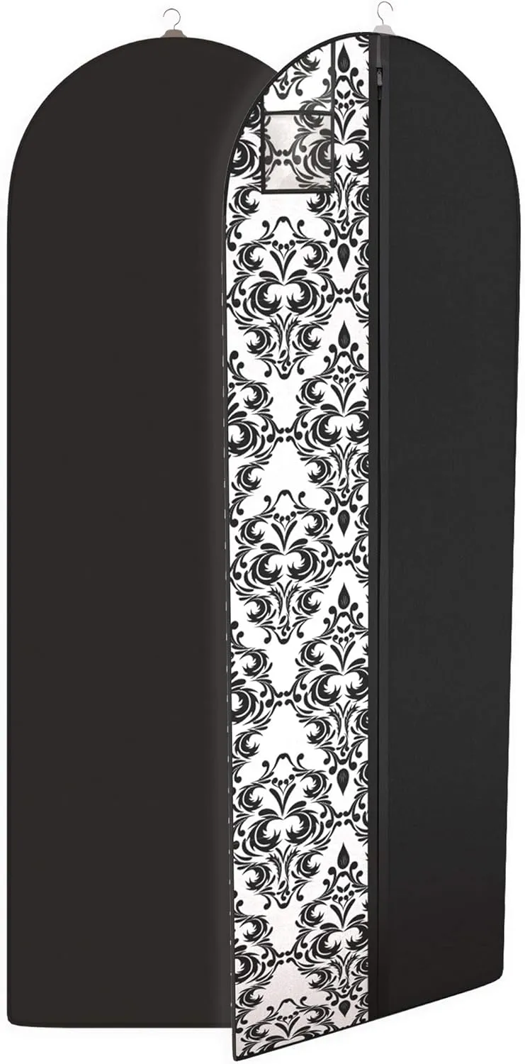 Damask Dress and Gown Garment Travel Bags - 54" x 24" -Women's, Hanging Window