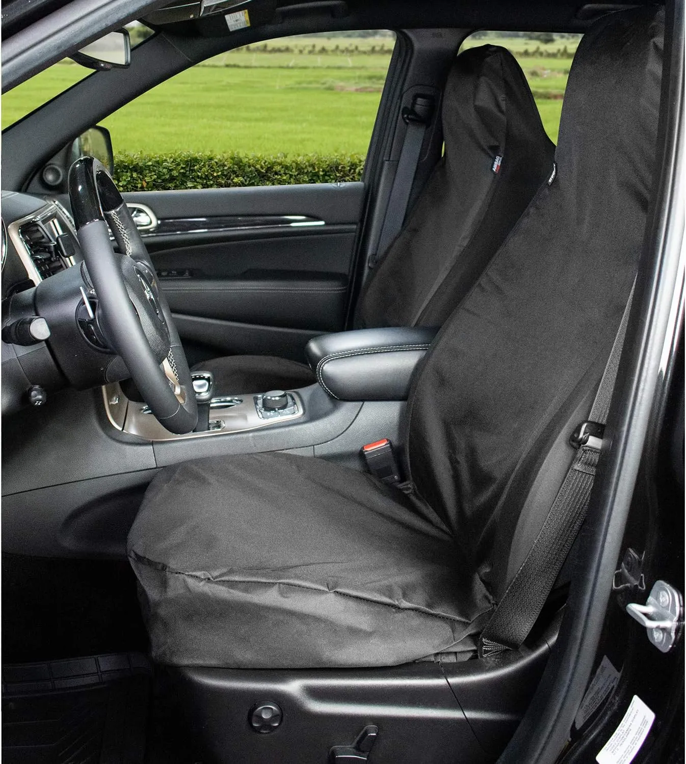 DICKIES 3003323LD, Trader Black 3-Piece Water Resistant Seat Cover Set