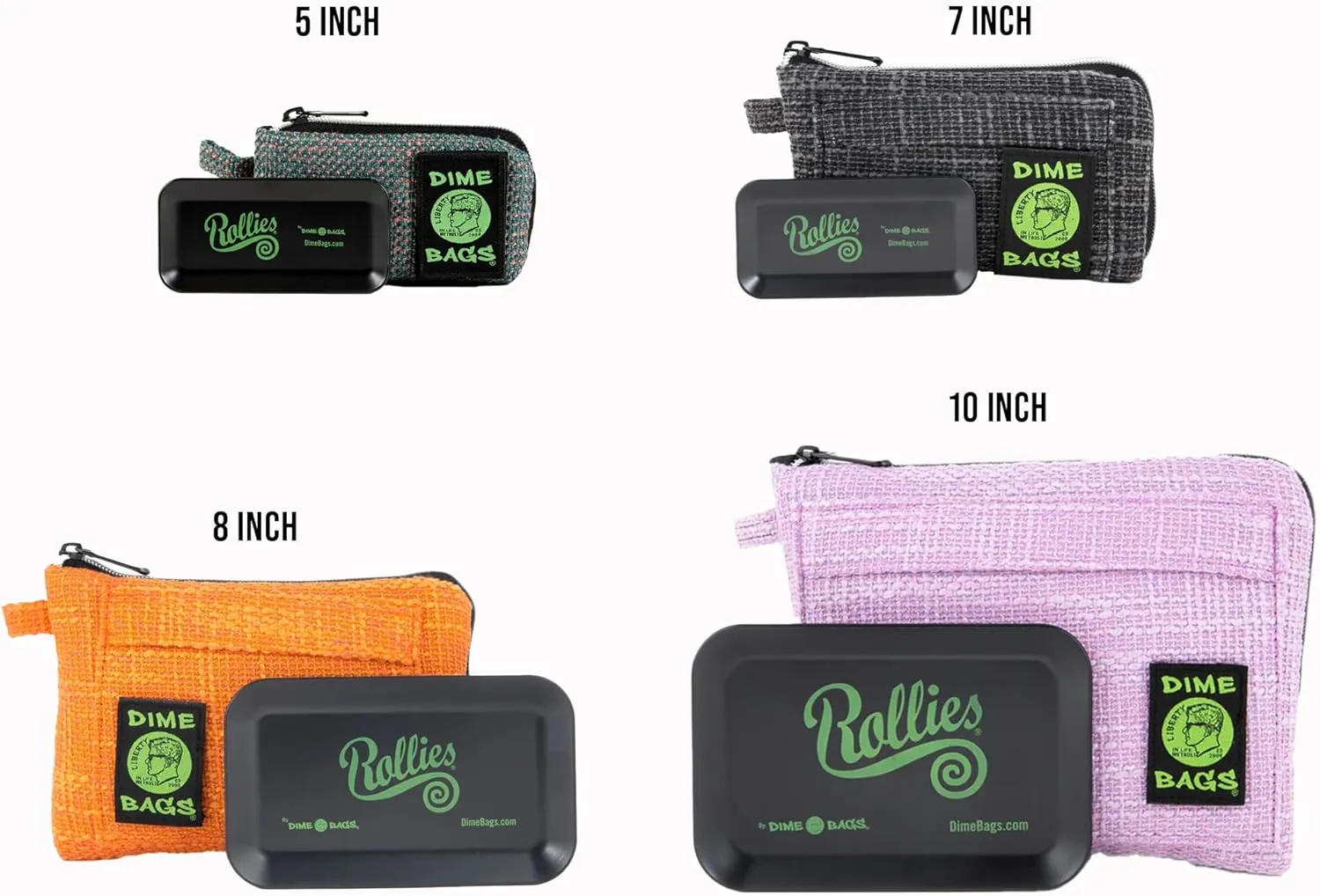 DIME BAGS All-in-One Padded Pouch with and Carbon Filter