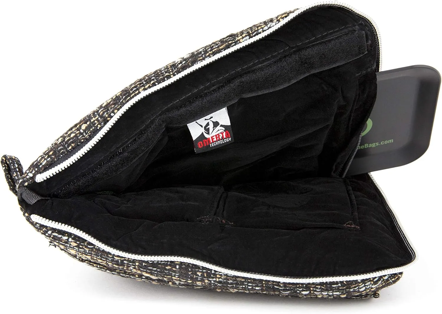 DIME BAGS All-in-One Padded Pouch with and Carbon Filter