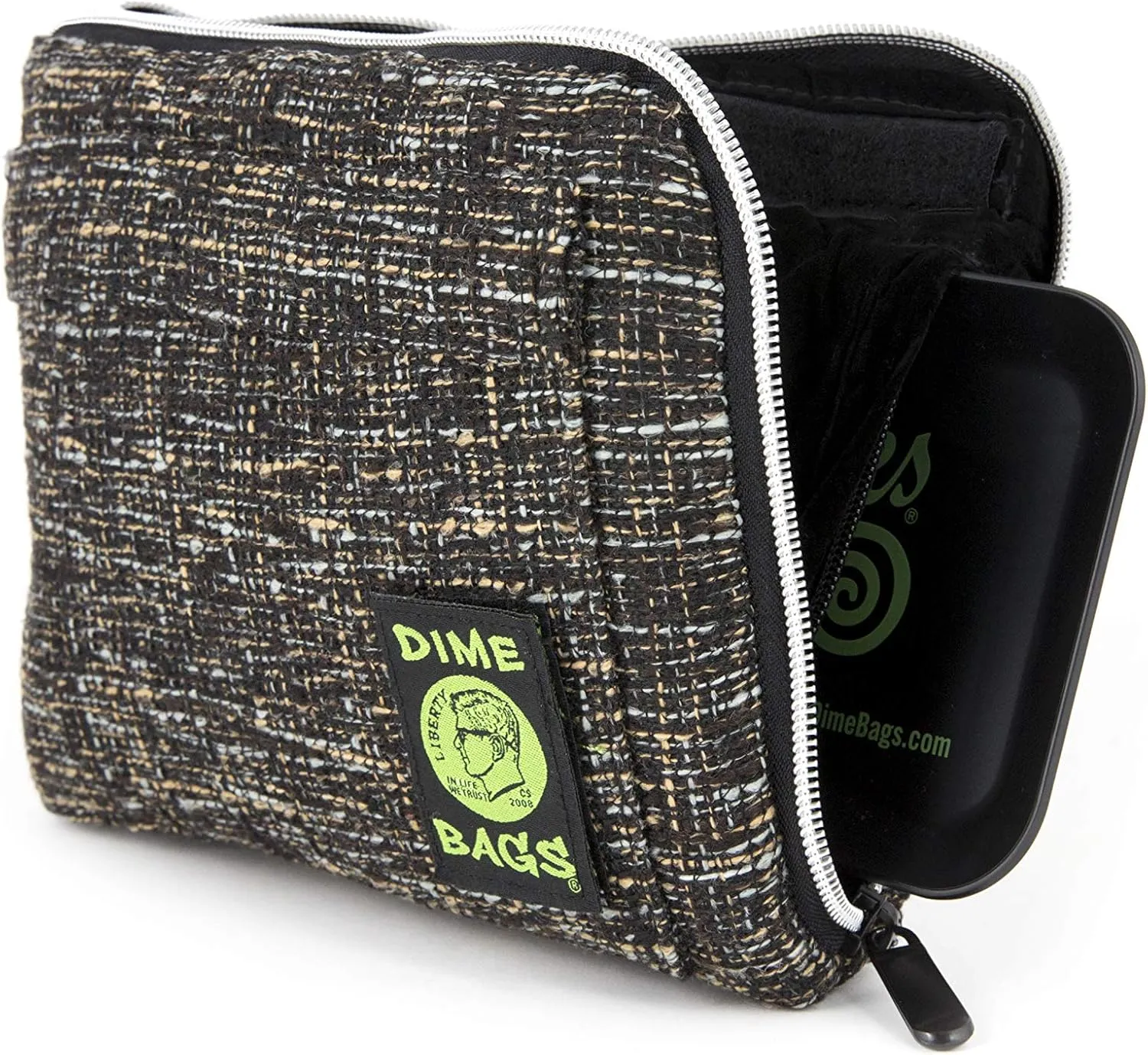 DIME BAGS All-in-One Padded Pouch with and Carbon Filter