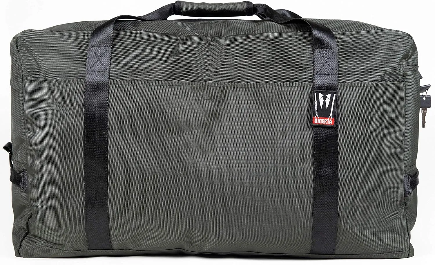 DIME BAGS Cleaner | Large Carbon-Lined Duffle Bag | Lockable Zippered Bag (Green)