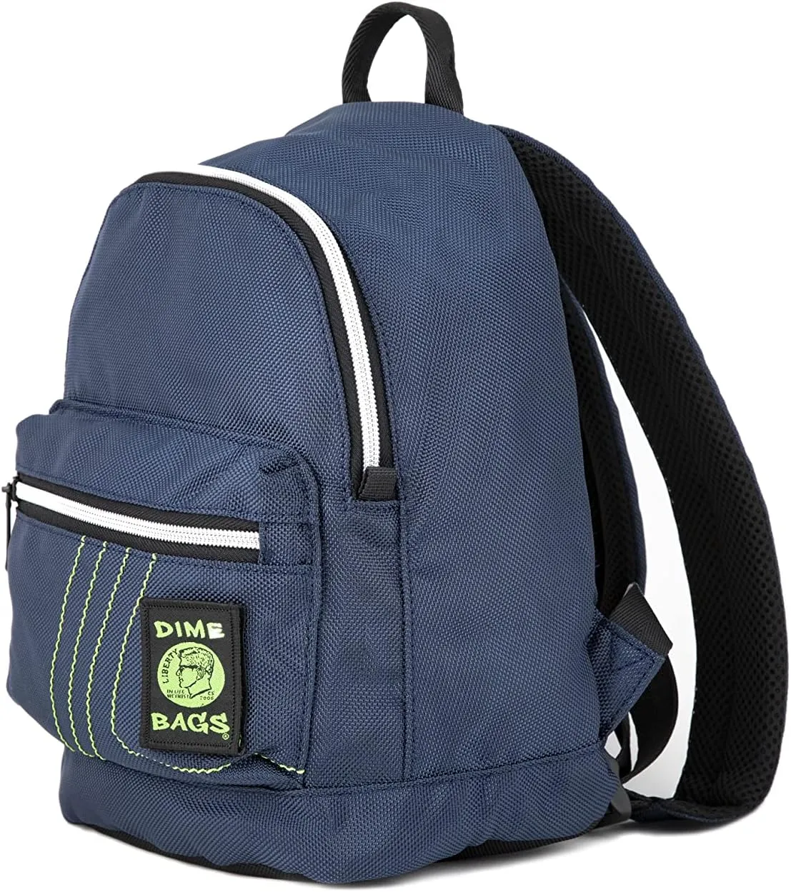DIME BAGS - Festy Bound, Stylish Mini Backpack with, Water-Resistant Exterior (Cobalt)