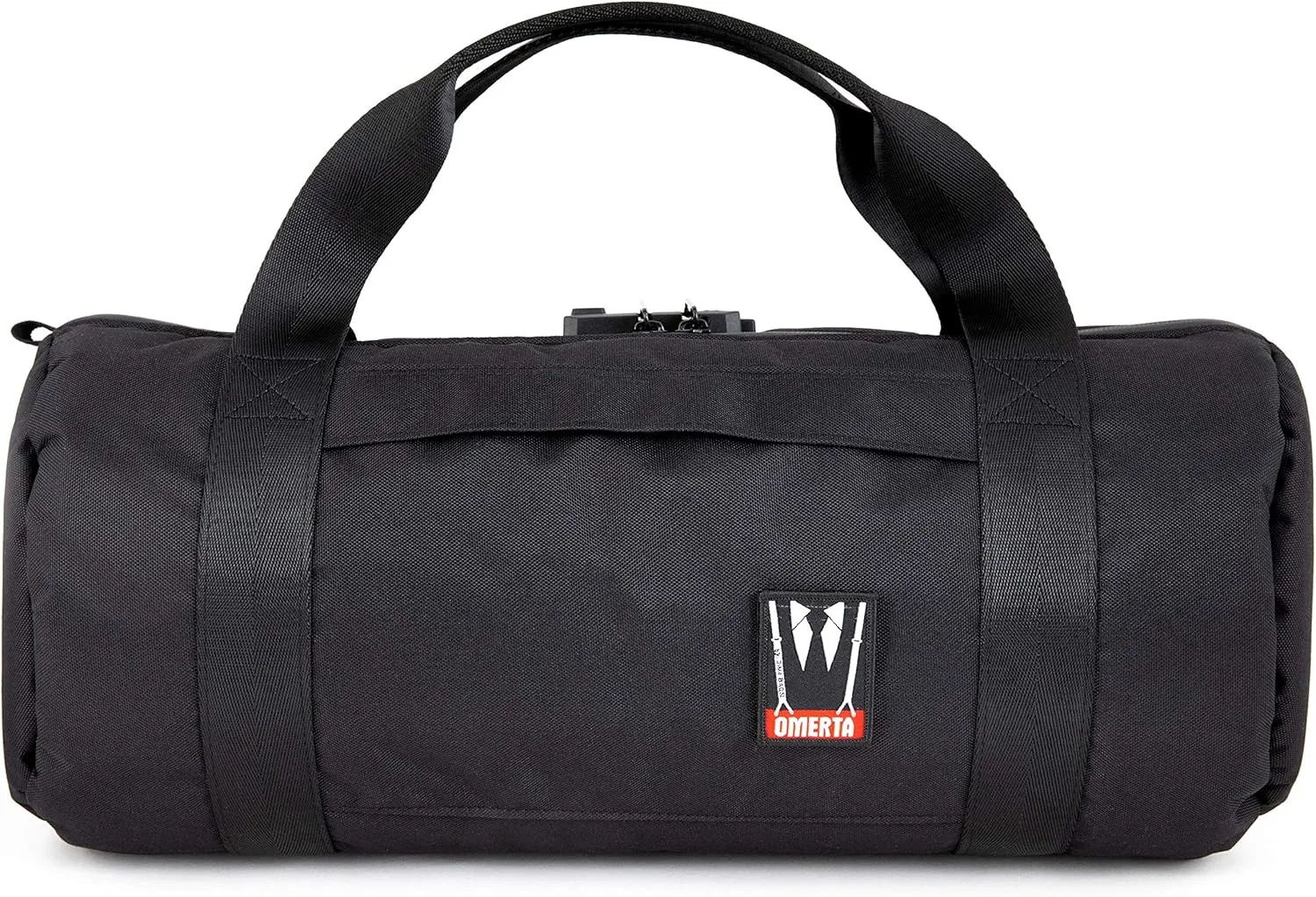 Dime Bags Omerta Brigata Carbon Filter Duffle Bag with Padded Interior and Locking Zipper | 100% Carbon Lined Carrying Case