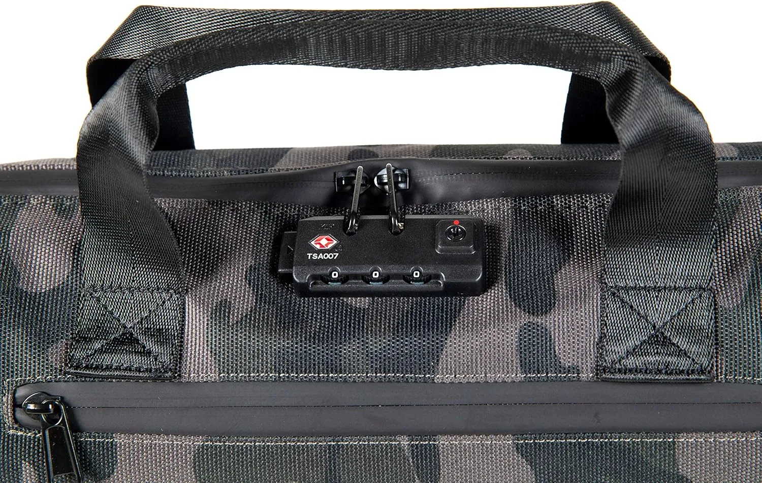 Dime Bags Omerta Brigata Carbon Filter Duffle Bag with Padded Interior and Locking Zipper | 100% Carbon Lined Carrying Case