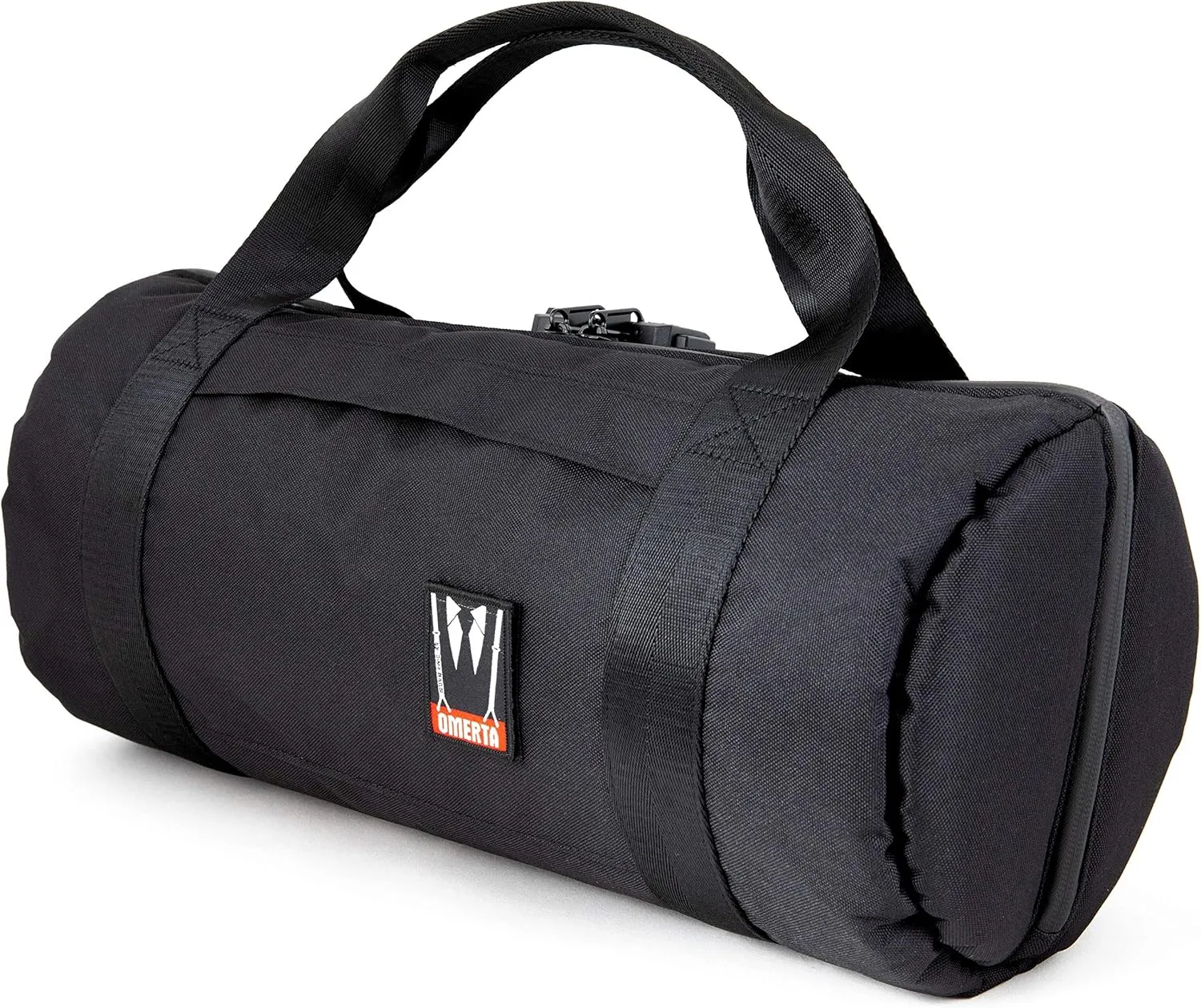 Dime Bags Omerta Brigata Carbon Filter Duffle Bag with Padded Interior and Locking Zipper | 100% Carbon Lined Carrying Case