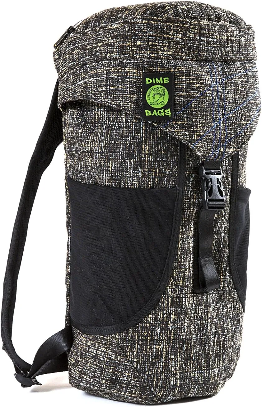 Dime Bags - Padded Conversion Tube for Protection - Sleek, Protective, Hemp Backpack (18 Inch, Concrete)