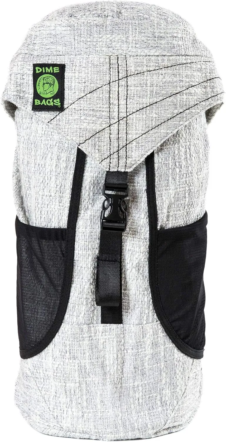 DIME BAGS - Padded Conversion Tube for Protection - Sleek, Protective, Hemp Backpack (18 Inch, Grey)