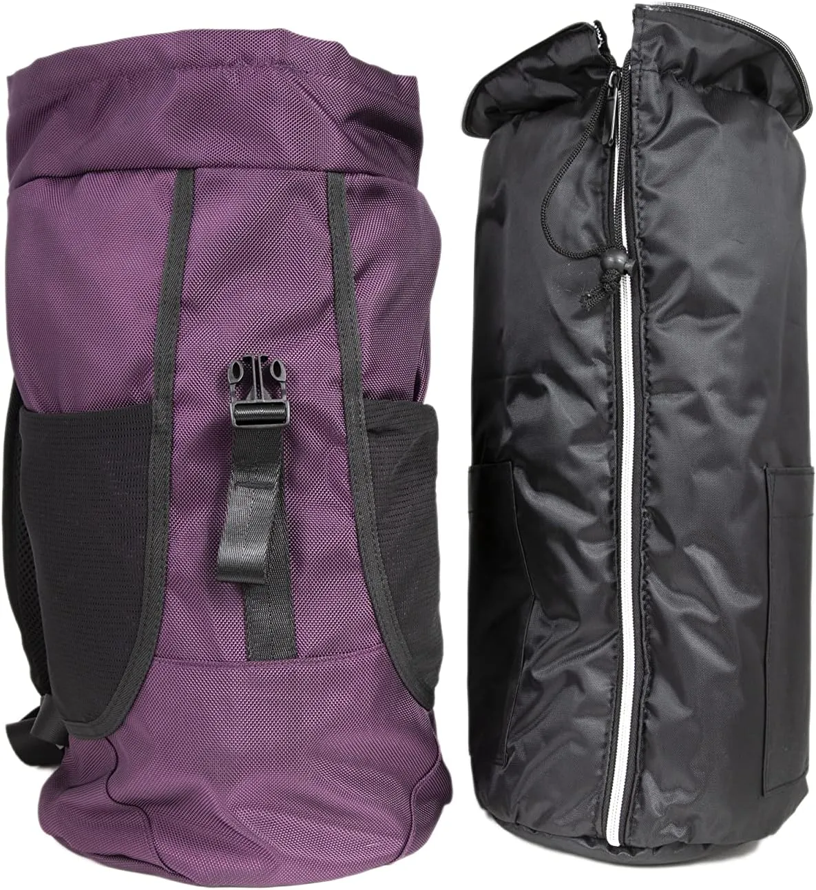 DIME BAGS - Padded Conversion Tube for Protection - Sleek, Protective, Water-Resistant Backpack (18 Inch, Plum)