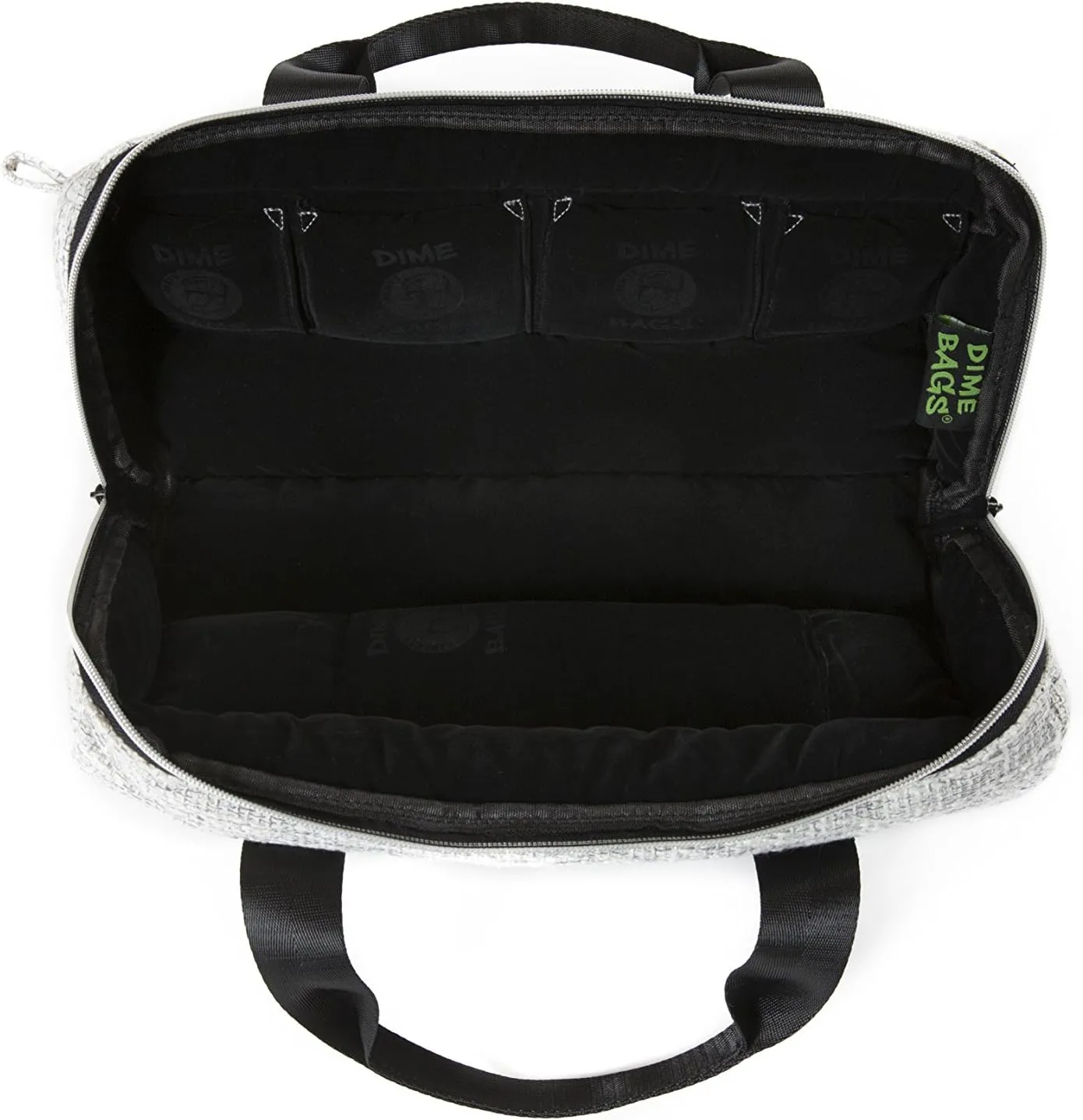 Dime Bags - Padded Duffle Tube, Durable Hemp Blend (15 Inch, Grey)
