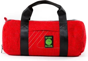 Dime Bags - Padded Duffle Tube, Durable Hemp Blend (15 Inch, Red)