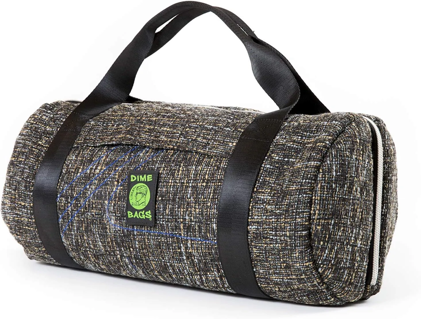 Dime Bags - Padded Duffle Tube, Durable Hemp Blend (17 Inch, Concrete)