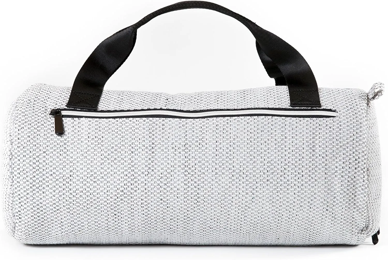 Dime Bags - Padded Duffle Tube, Durable Hemp Blend (17 Inch, Silver)