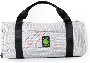 Dime Bags - Padded Duffle Tube, Durable Hemp Blend (17 Inch, Silver)