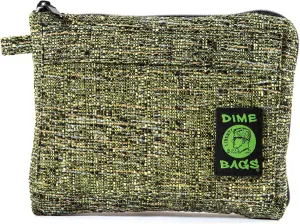 DIME BAGS Padded Pouch – Smell Proof Protective Case with Padded Interior, Durable Hemp-Polyester Fabric, Heavy-Duty Zippers & Interchangeable Patch, Travel & Storage for Fragile Items