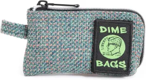 DIME BAGS Padded Pouch – Smell Proof Protective Case with Padded Interior, Durable Hemp-Polyester Fabric, Heavy-Duty Zippers & Interchangeable Patch, Travel & Storage for Fragile Items
