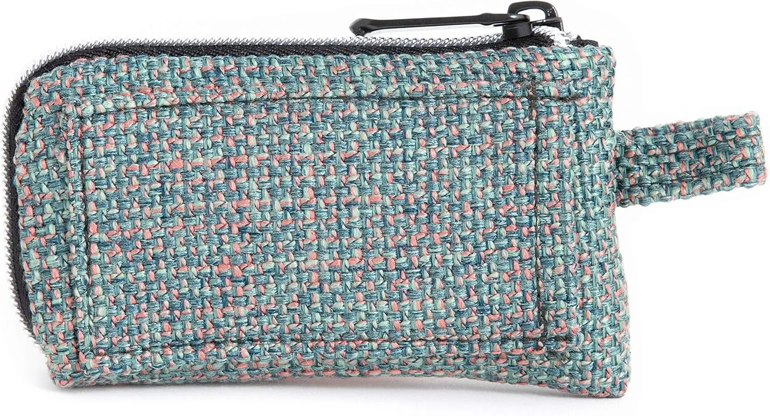 DIME BAGS Padded Pouch – Smell Proof Protective Case with Padded Interior, Durable Hemp-Polyester Fabric, Heavy-Duty Zippers & Interchangeable Patch, Travel & Storage for Fragile Items