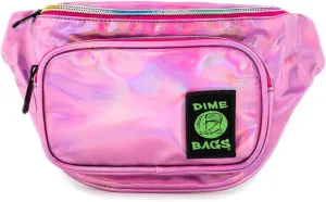 DIME BAGS Party Pack | Festival and Party Fanny Pack | Water-Resistant Waist Bag (Disco Pink)