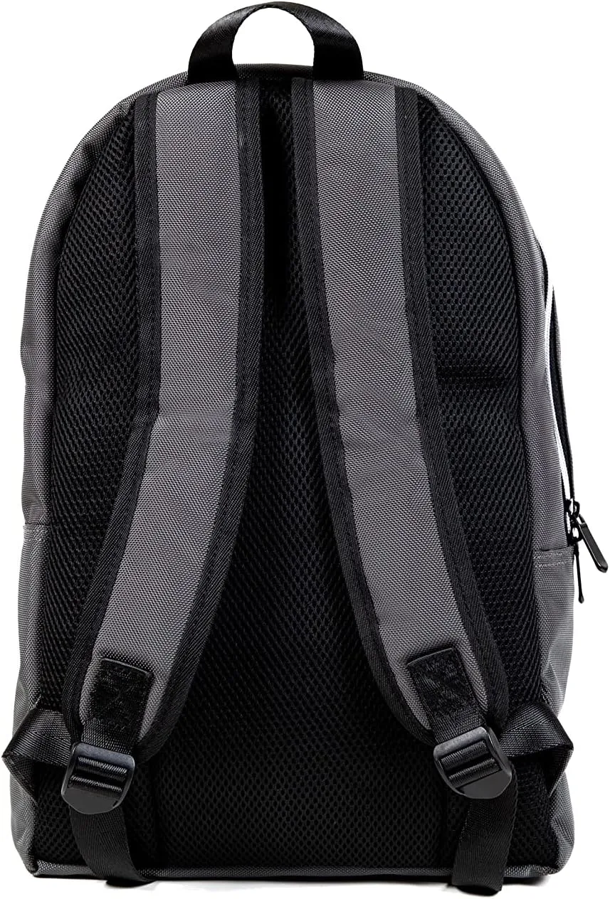 DIME BAGS - Study Buddy, Water-Resistant Backpack, 15-inch Padded Laptop Compartment (Graphite)