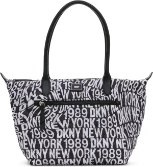 DKNY Lyla Large Shopper Bag, Black Multi