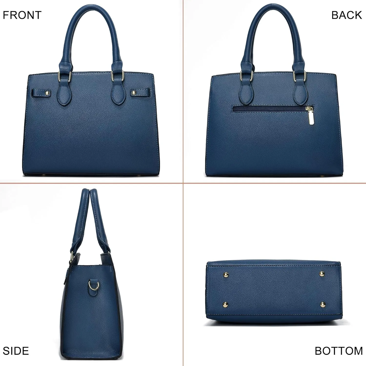 DMICXEL Tote Bag Crossbody Purses for Women Shoulder Handbag PU Leather Top Handle Satchel Bags