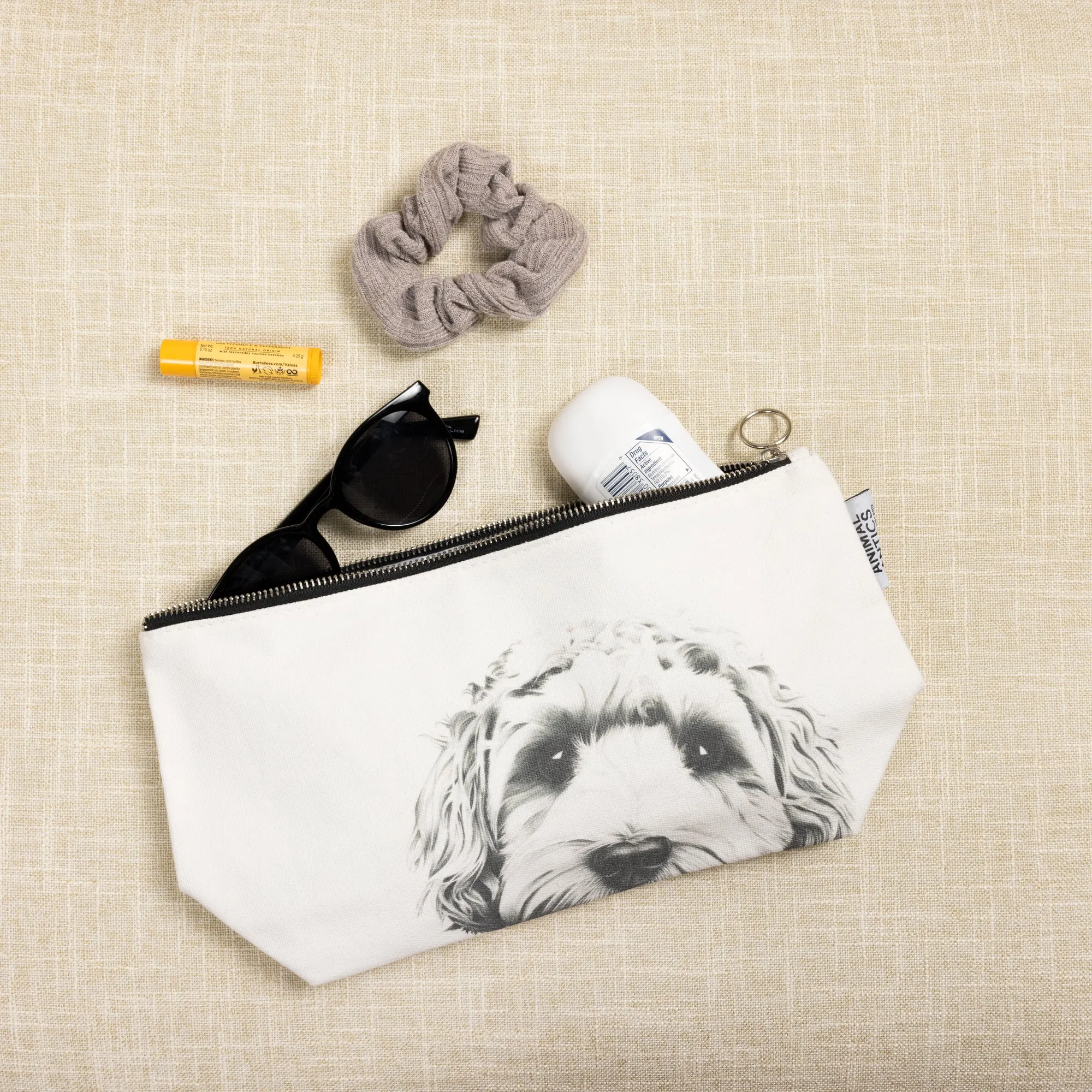 Dog Zippered Pouch