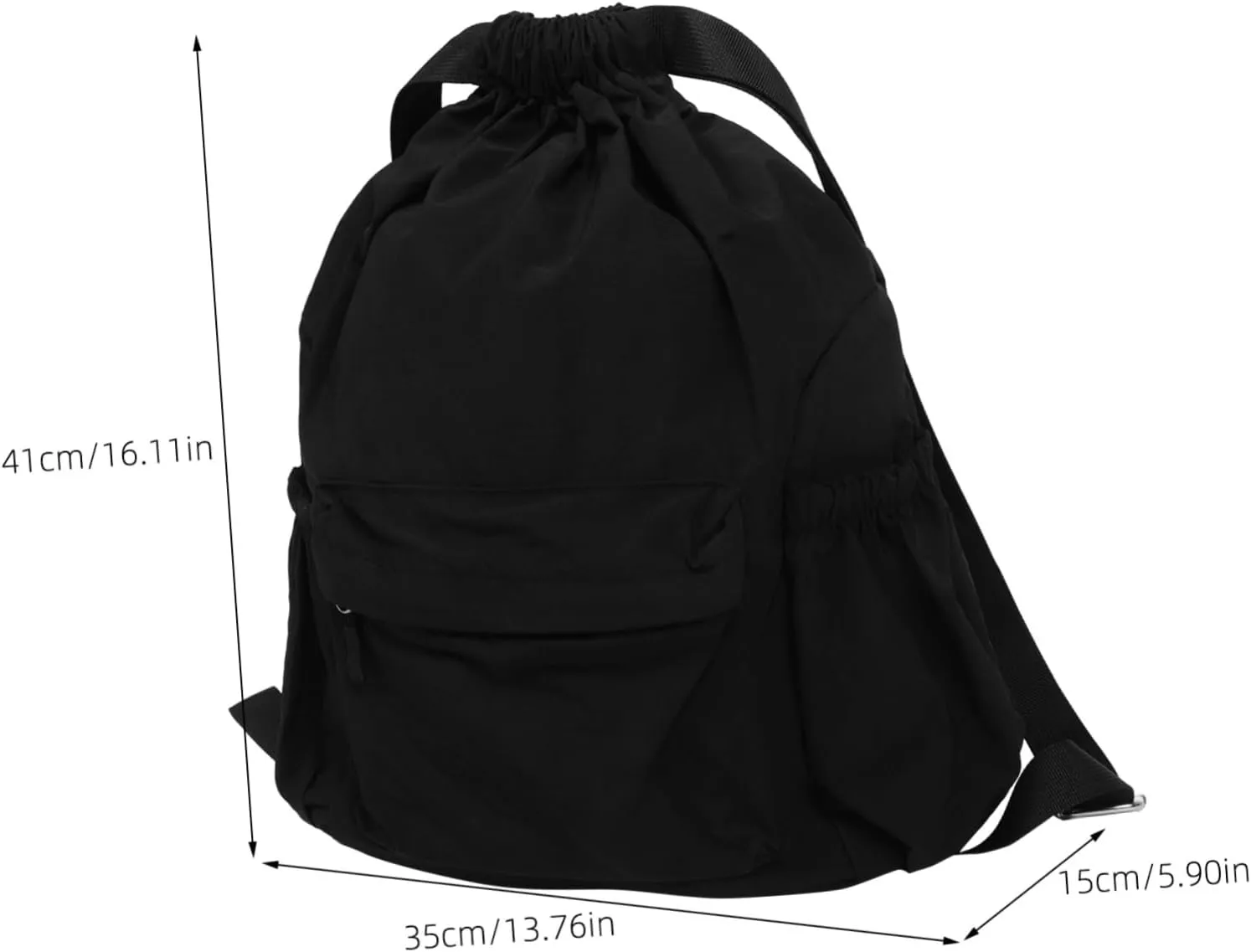 Drawstring Backpack for Women Men Small Bag Oxford Fabric Gym Drawstring Storage Bag