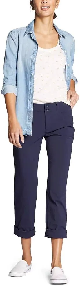 Eddie Bauer Women's Sightscape Horizon Convertible Roll-Up Pants
