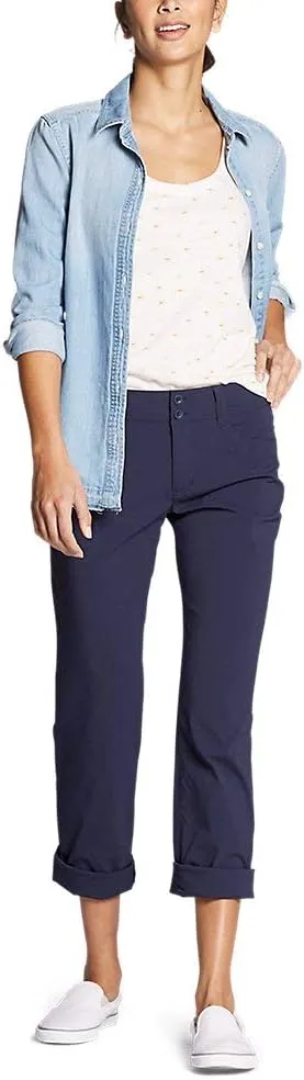 Eddie Bauer Women's Sightscape Horizon Convertible Roll-Up Pants