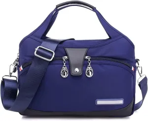 Emrefashion Bags, Women's Fashion Anti-Theft Handbag, Crossbody Bag, Shoulder Handbags, Waterproof Oxford Cloth (Blue,One size)