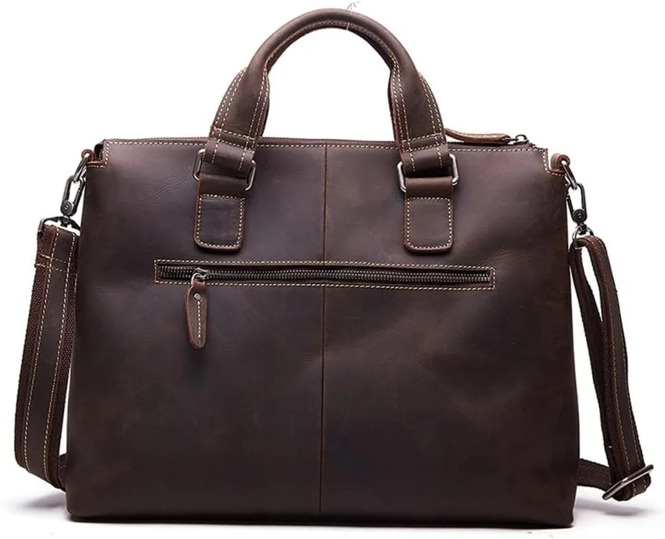 European and American Men's Handbag Retro Business Large-capacity Men's Bag Travel Diagonal Bag