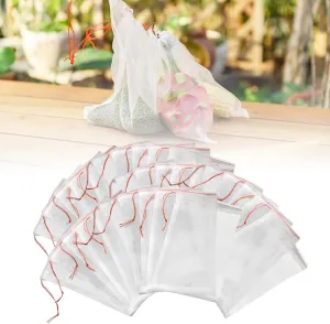 Fruit Protection Bags, 2025 New Fruit Vegetable Mesh Bag for Fruit Trees Adjustable Netting Cover Bags, Reusable Fruit Cover Bags for Peach Tomato Mango Trees Veggies Garden (50)