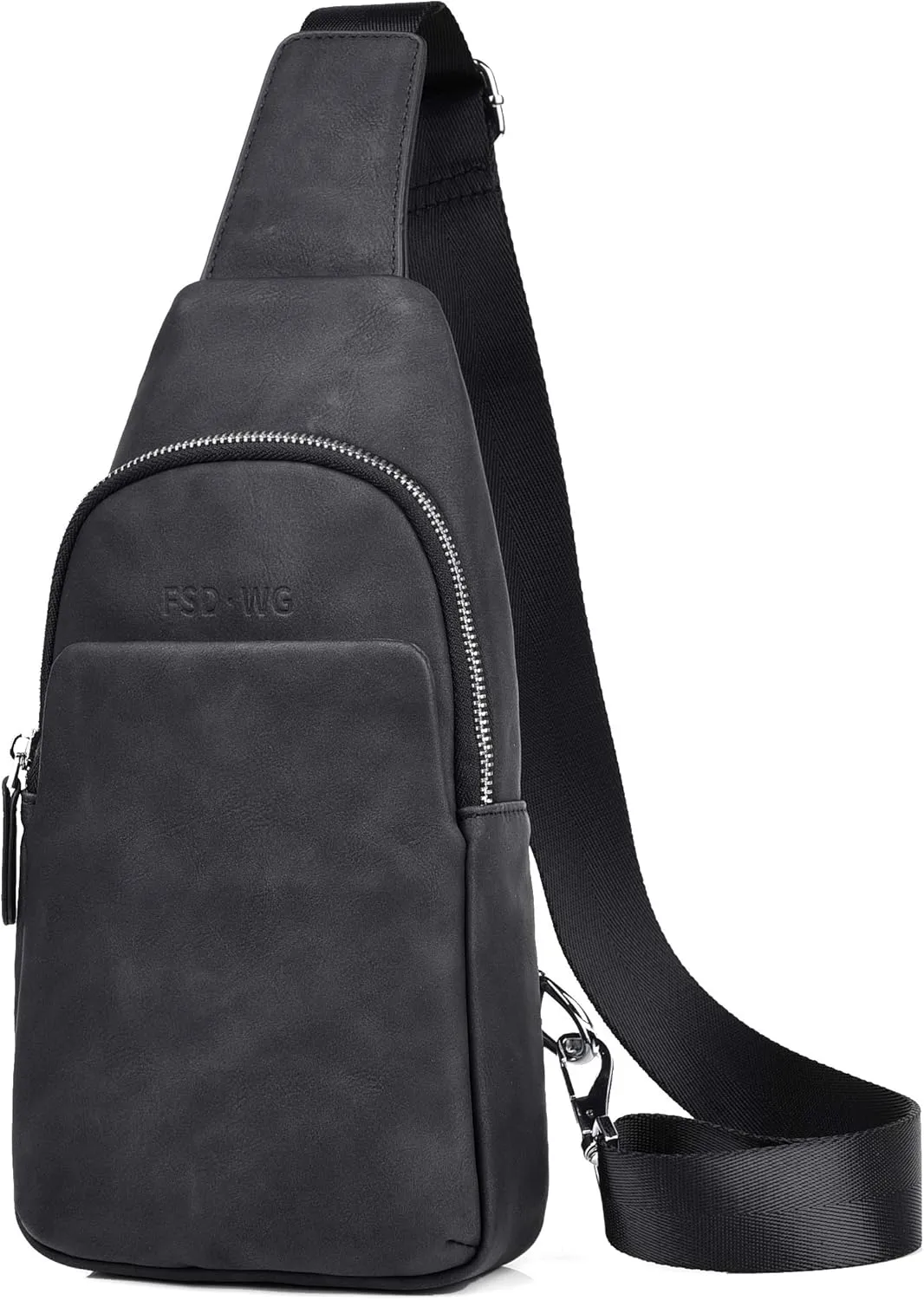 FSD.WG sling Backpack for Men Chest Bag Crossbody Shoulder Bags Travel Bag Purse for Men with Water Resistant