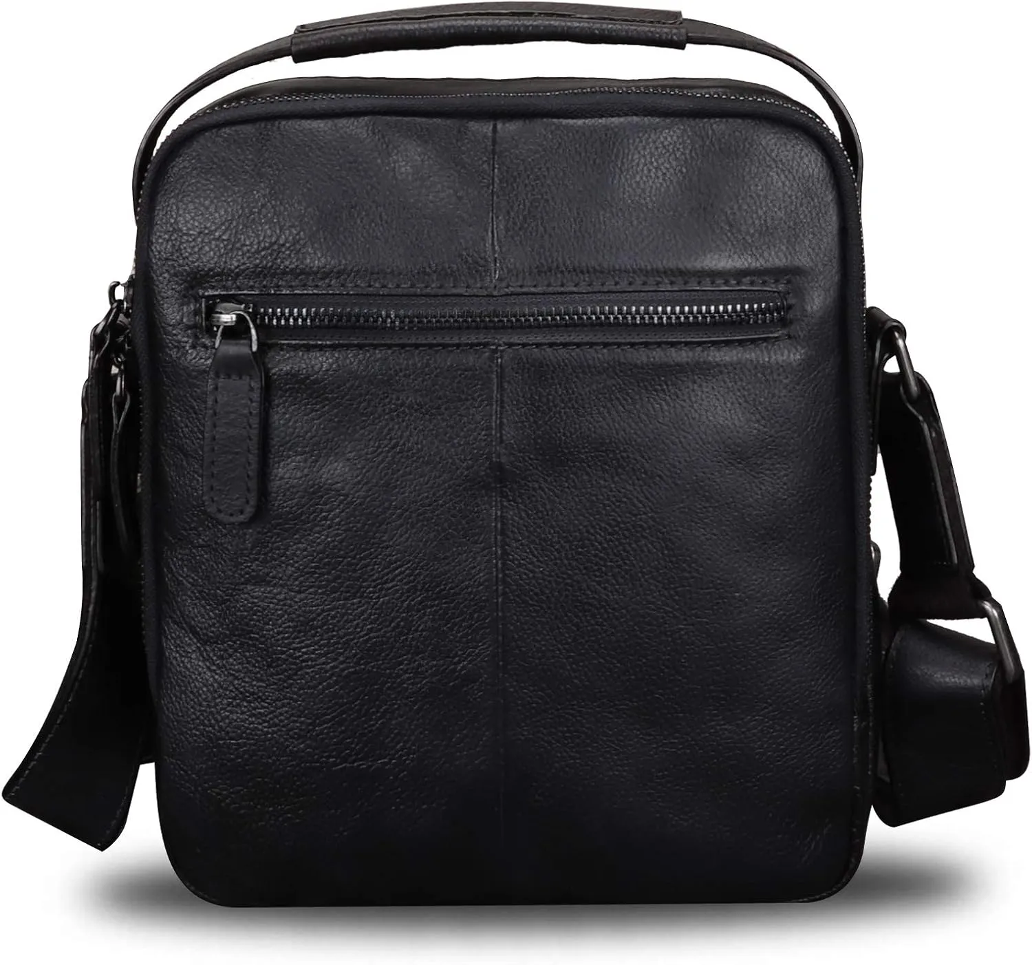 Genuine Leather Purse and Shoulder Bag for Men Vintage Real Leather Messenger Bag Handbag Crossbody Satchel Purse Strap