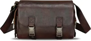 Genuine Leather Purses and Messenger Bag for Men Handmade Vintage Satchel Shoulder Bag Crossbody Bag