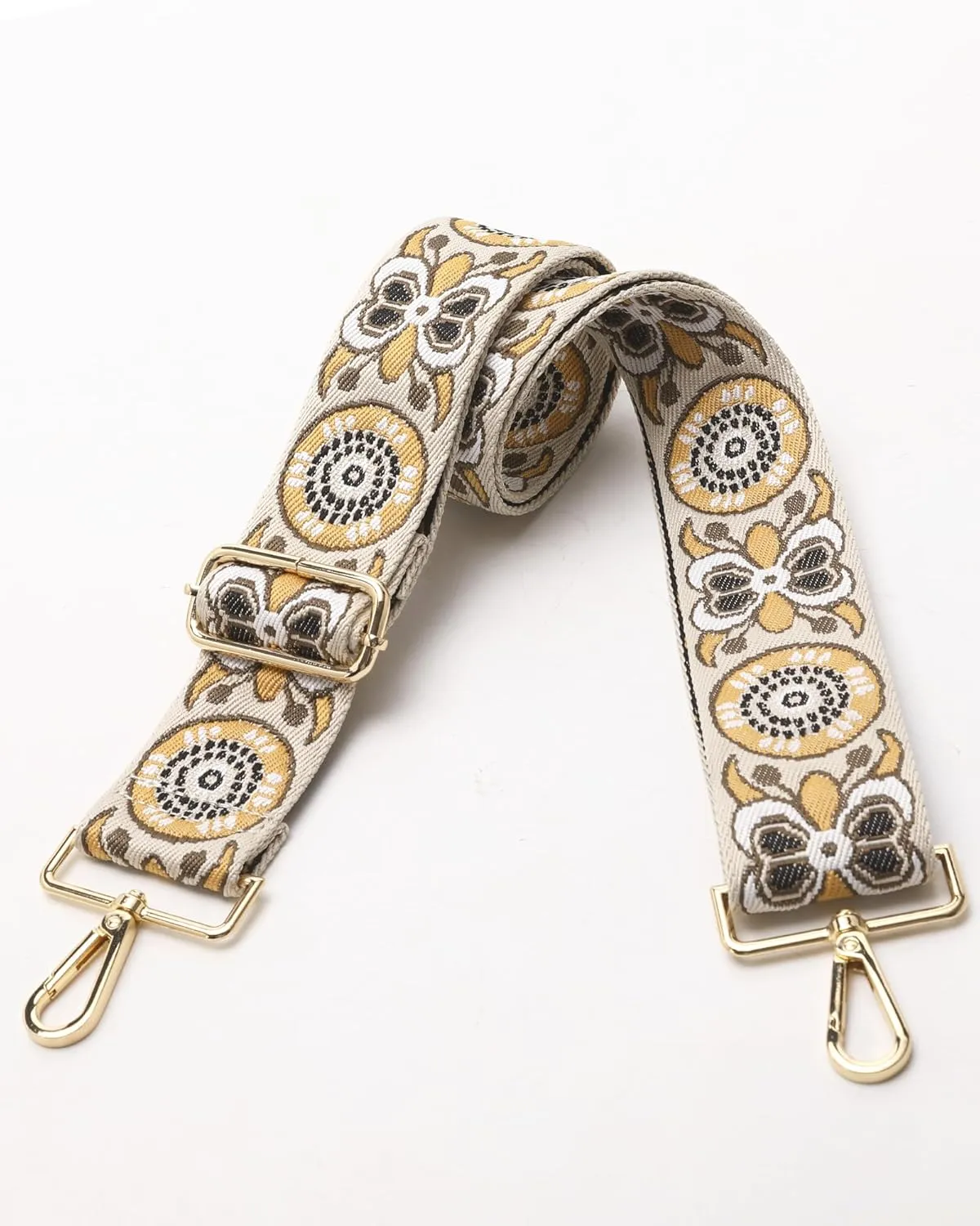 GINJKGO Purse Straps Replacement Crossbody - Adjustable Bag Strap for Purses, Wide Shoulder Strap for Women Guitar Purses