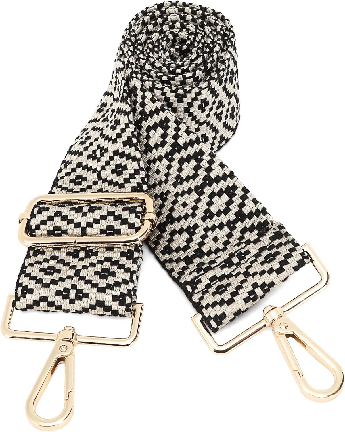 GINJKGO Purse Straps Replacement Crossbody - Adjustable Bag Strap for Purses, Wide Shoulder Strap for Women Guitar Purses